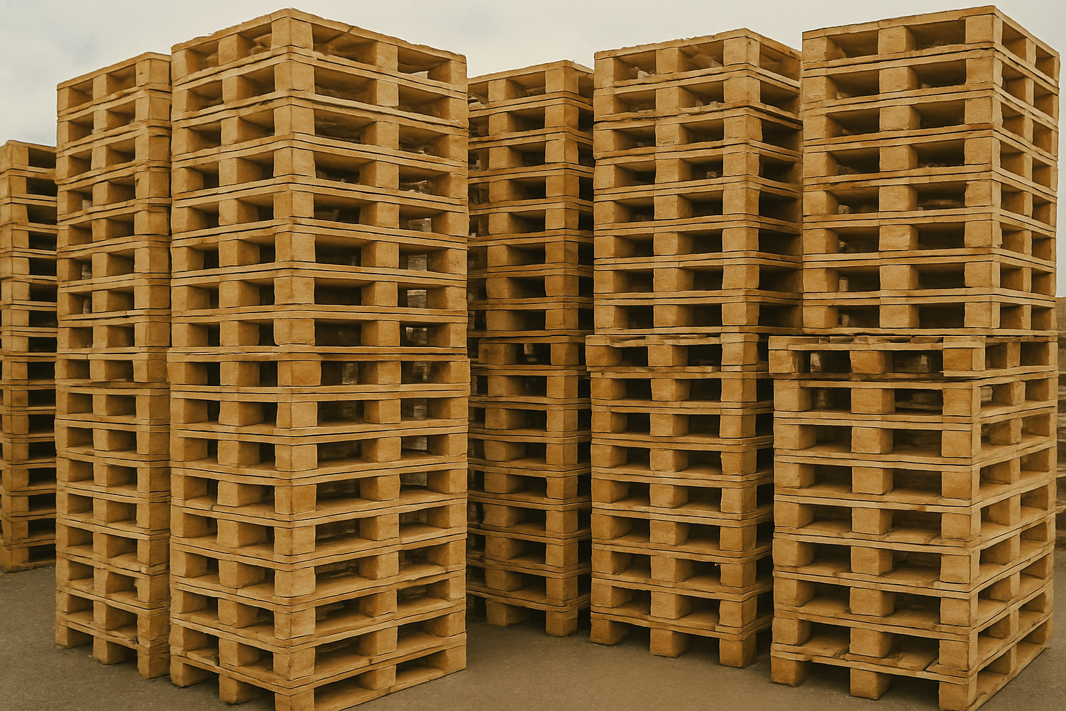 Palety drewniane – fundament nowoczesnej logistyki i gospodarki cyrkularnej