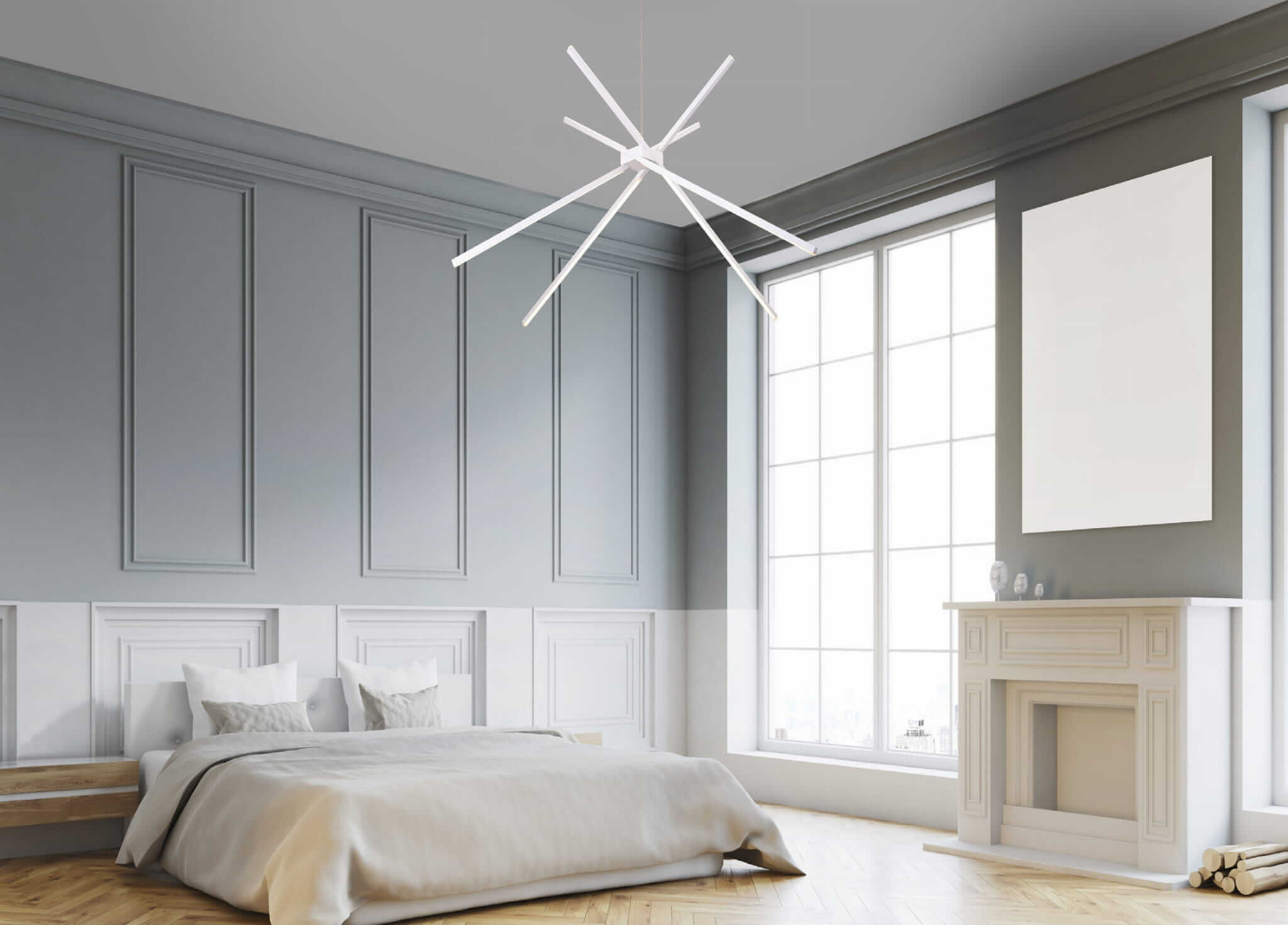 Lampa wisząca LED – pomysł na oświetlenie nad stołem