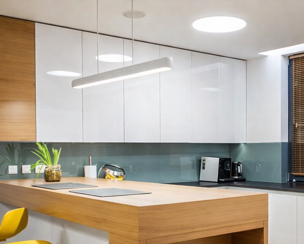 Lampa wisząca LED – pomysł na oświetlenie nad stołem